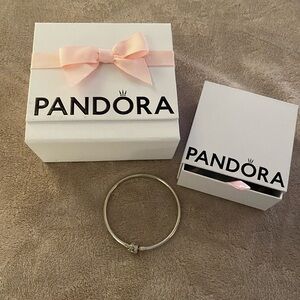 NWT Pandora Sterling Silver Bangle